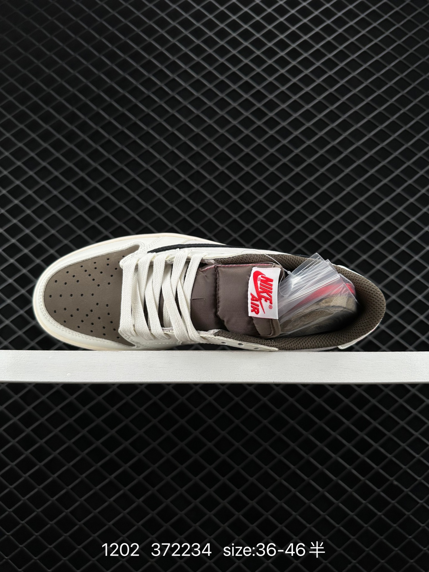 Louis Vuitton x Travis Scott x Nike Air Jordan 1 Low OG SP”Damier Azur/Brown/LV Monogram“